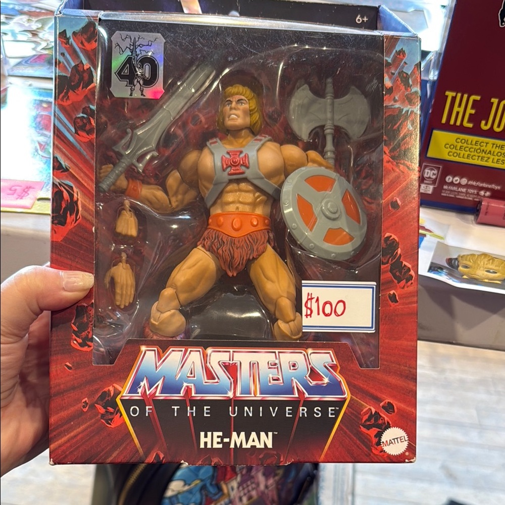 He-Man Mattel Masters of the Universe He-Man Action Figure